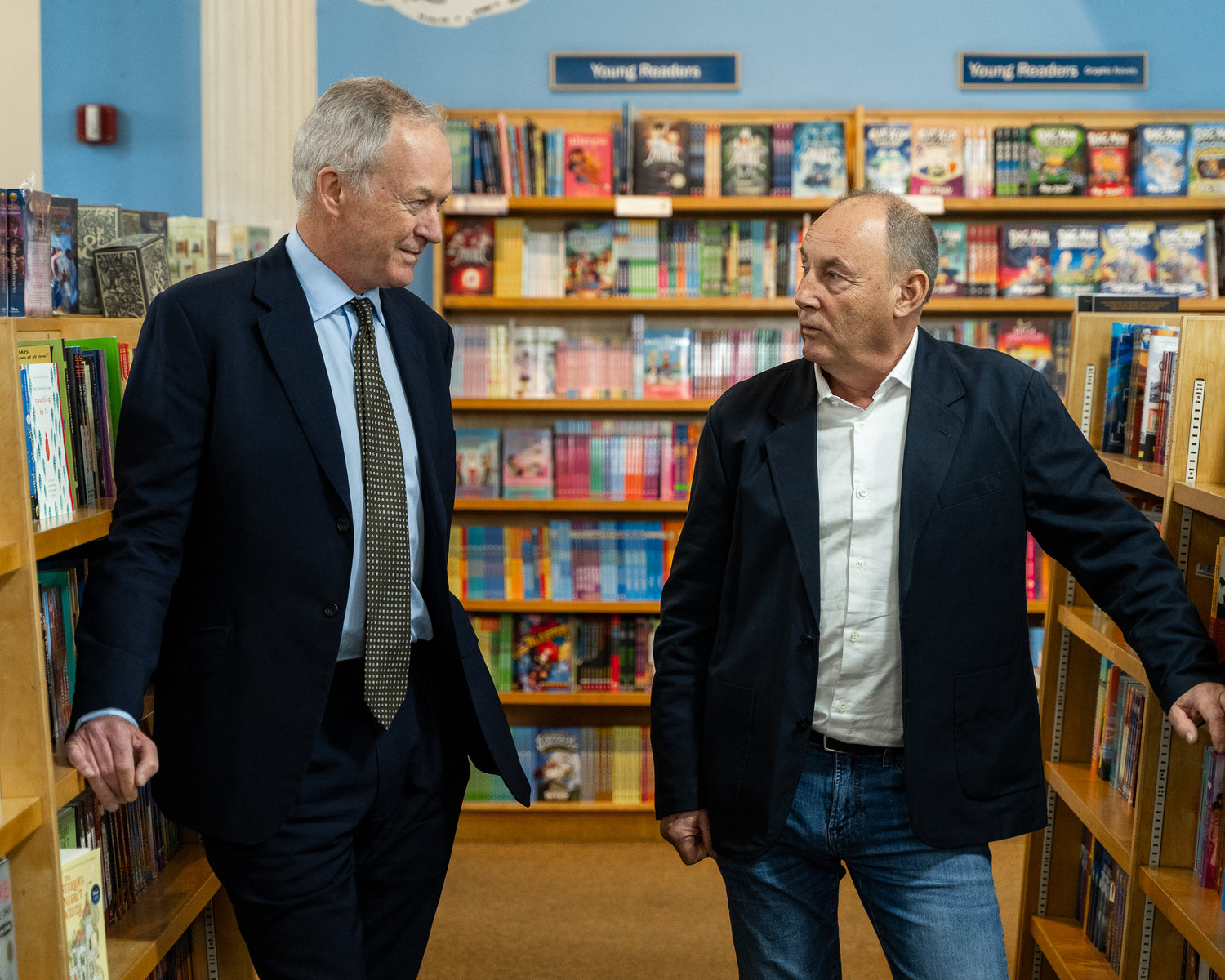 Keeping curious company.