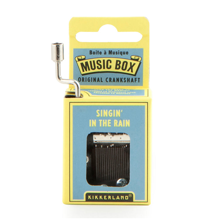 Singing In The Rain Crank Music Box
