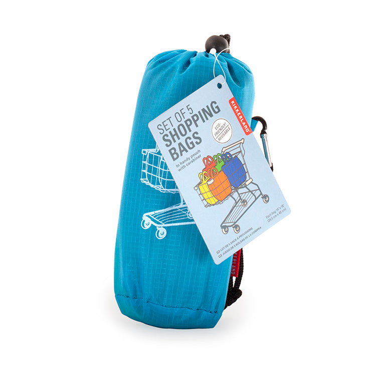 SET OF 5 SHOPPING BAGS