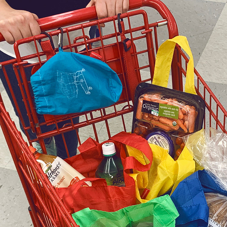 SET OF 5 SHOPPING BAGS