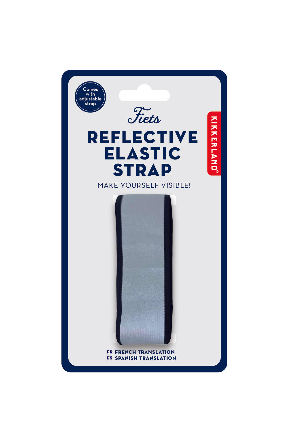 Sangle élastique réfléchissante pour vélo de sport