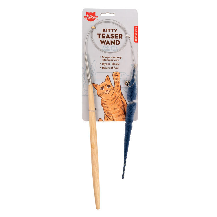Kitty Teaser Wand – Kikkerland Design Inc