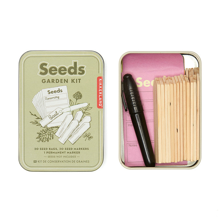 Garden co.,ltd. オリジナルパッケージ入りアイテム Seed Garden Kit – Kikkerland Design Inc