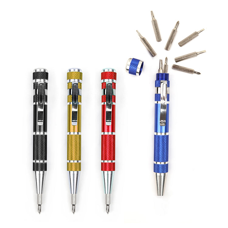 Precision 8-in-1 Screwdriver – Kikkerland Design Inc