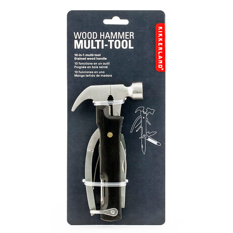 Black Wood Multi Hammer Tool