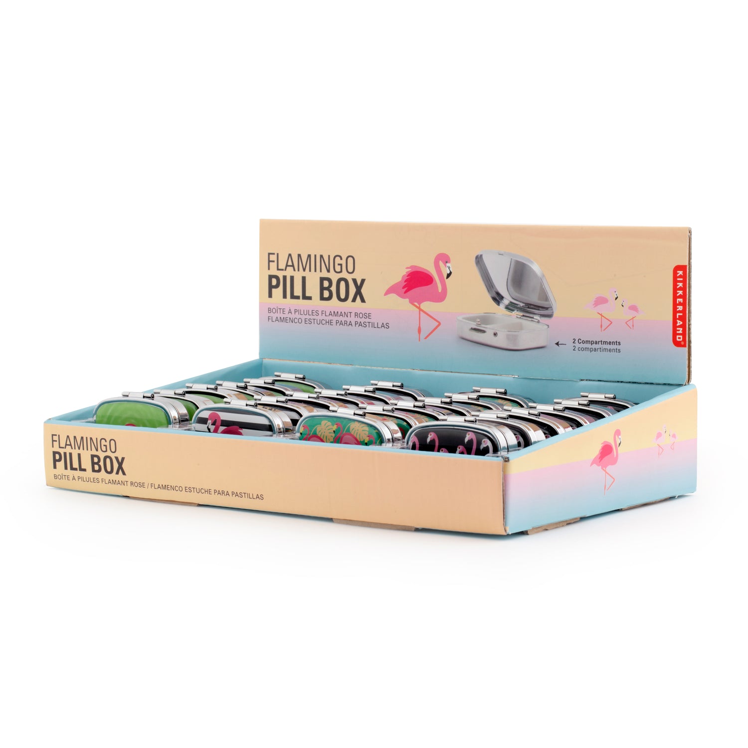 Flamingo Pill Box