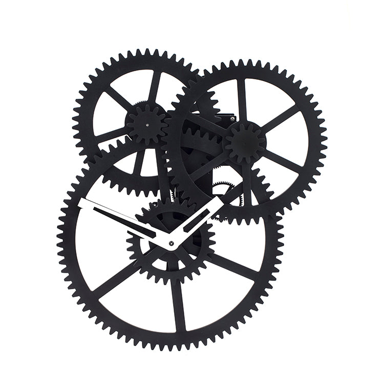 Triple Gear Wall Clock – Kikkerland Design Inc