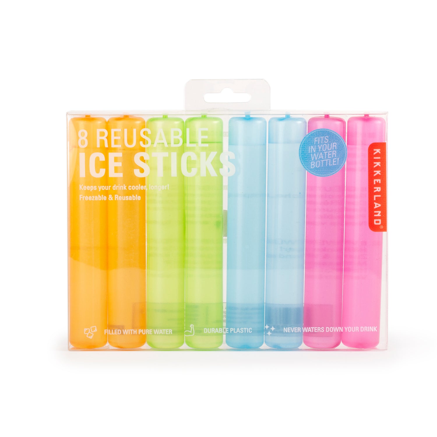 8 Reusable Ice Sticks