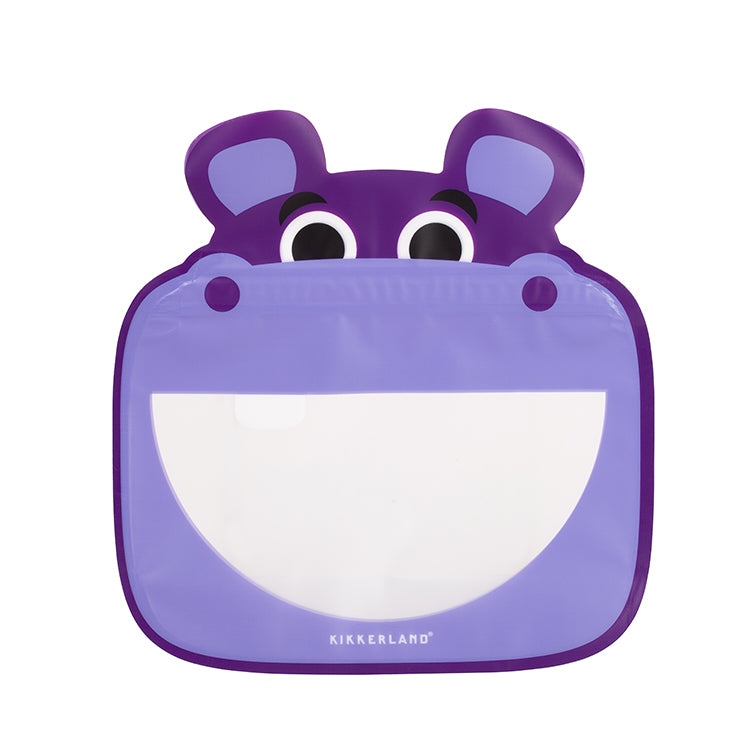 Hippo Zipper Bags