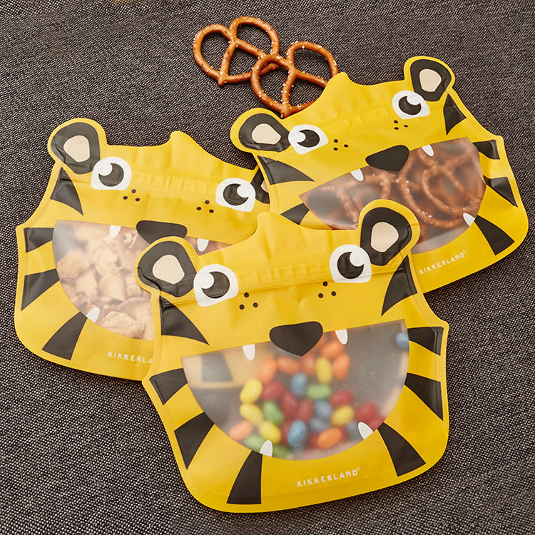 Tiger Zipper Bags