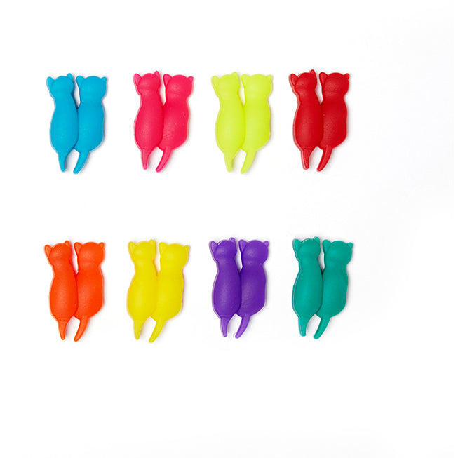 Rainbow Cat Drink Markers – Kikkerland Design Inc