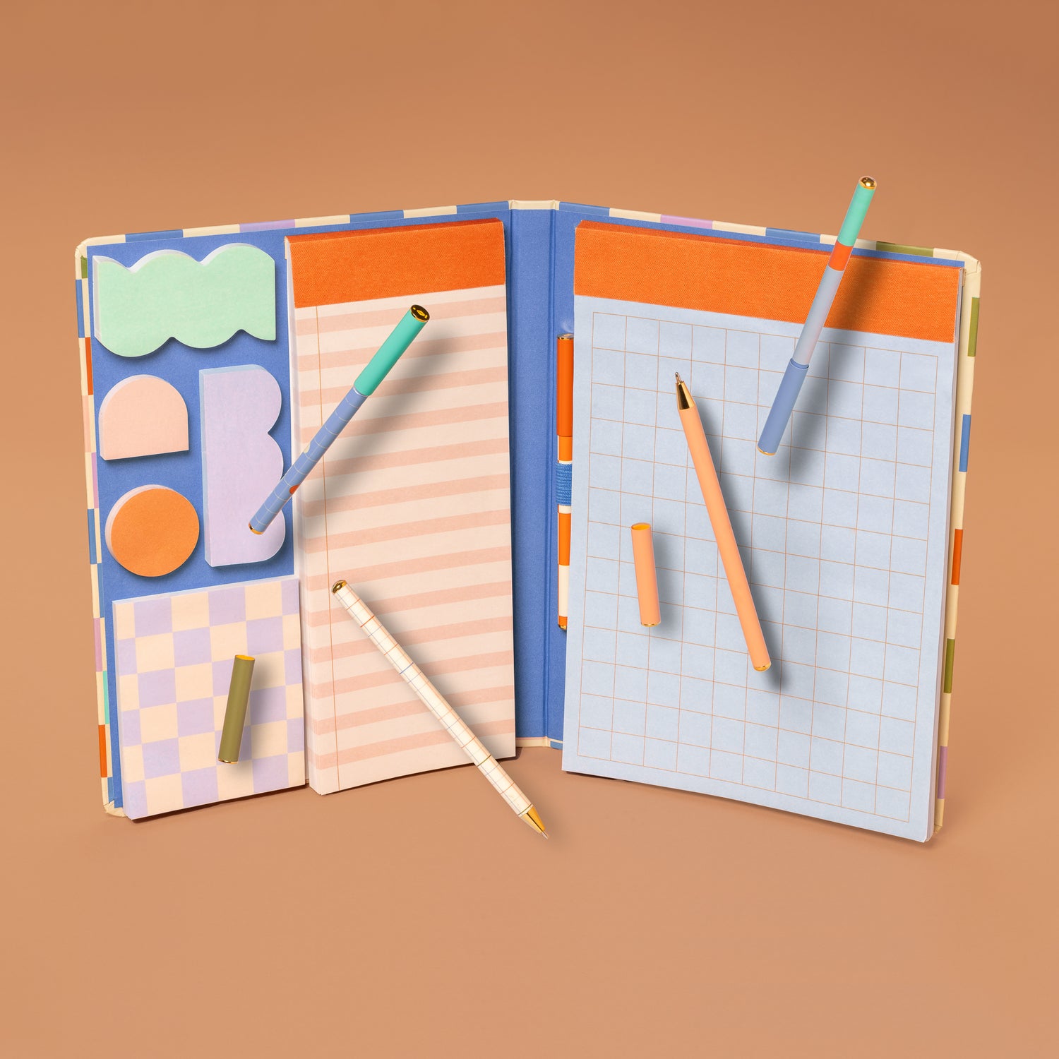 Inkerie Notepad with Sticky Notes Set and Pen