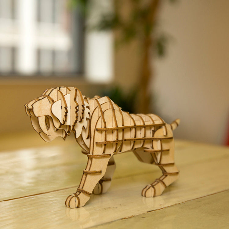 Tiger 3D Puzzle Premade Sample
