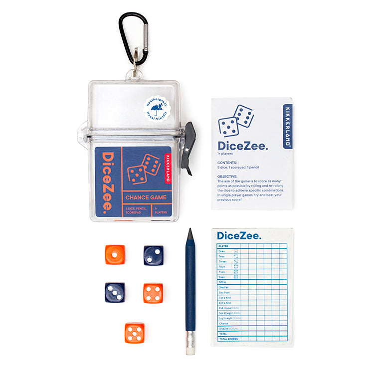 DiceZee. – Kikkerland Design Inc