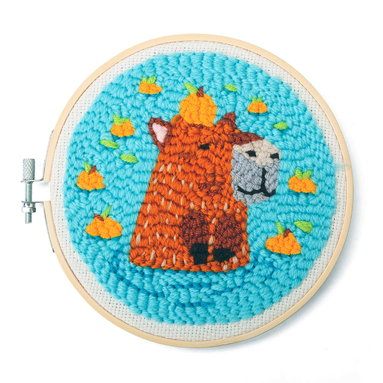 Capybara Punch Needle – Kikkerland Design Inc