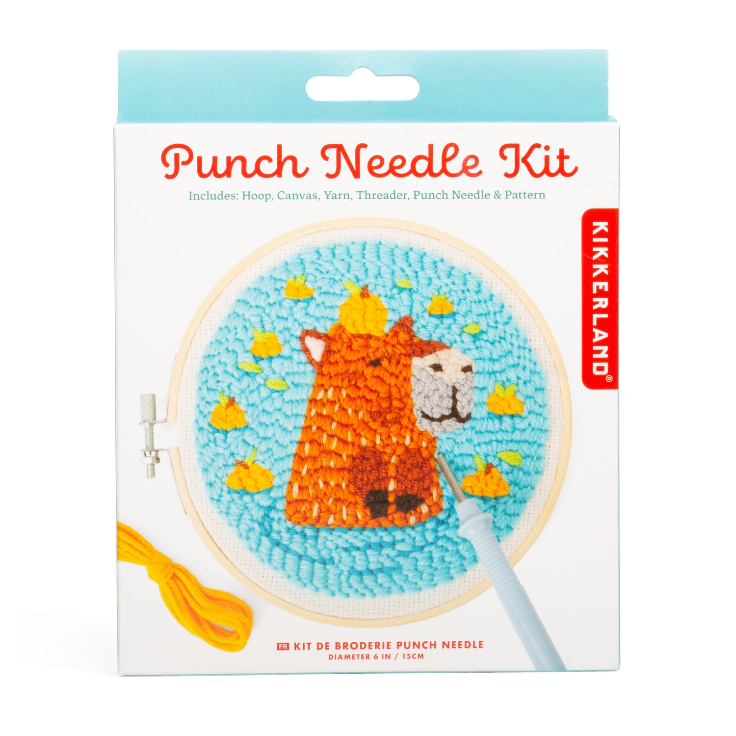 Capybara Punch Needle