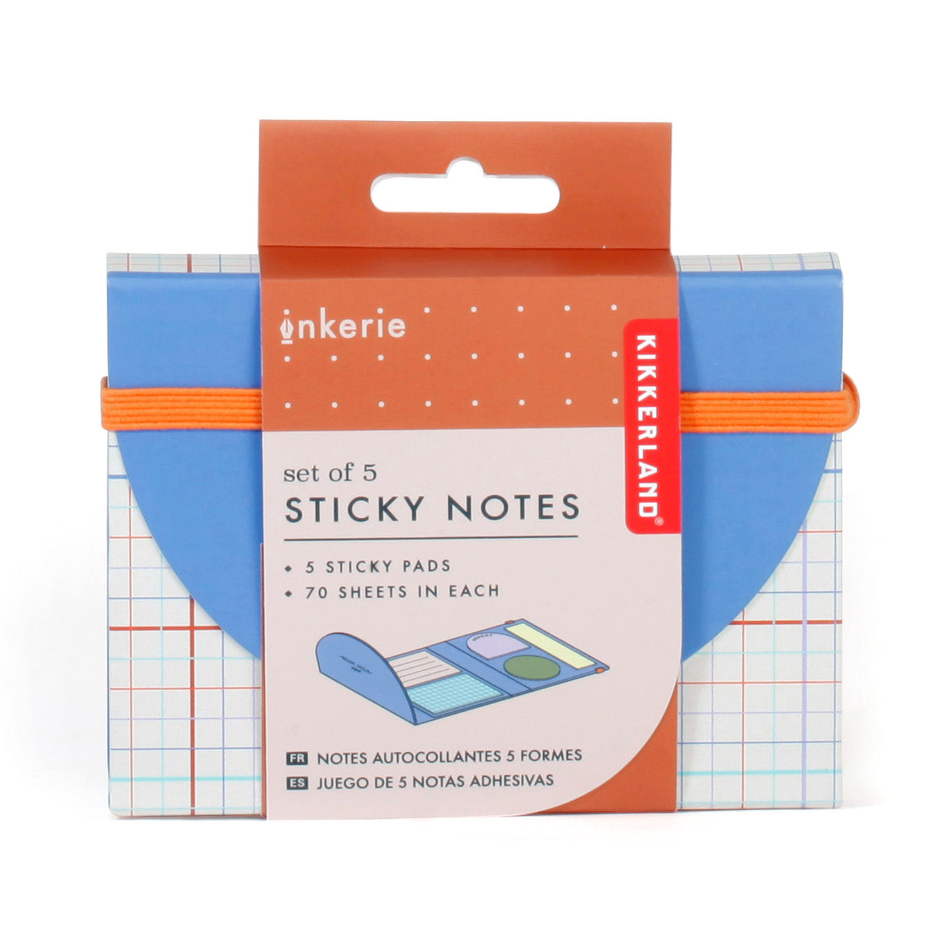Inkerie Set Of 5 Sticky Notes