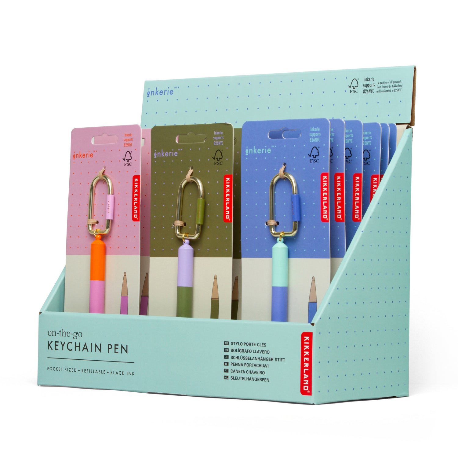 Inkerie On-the-go Keychain Pen