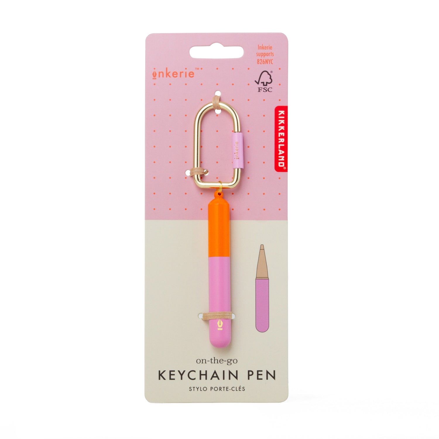Inkerie On-the-go Keychain Pen