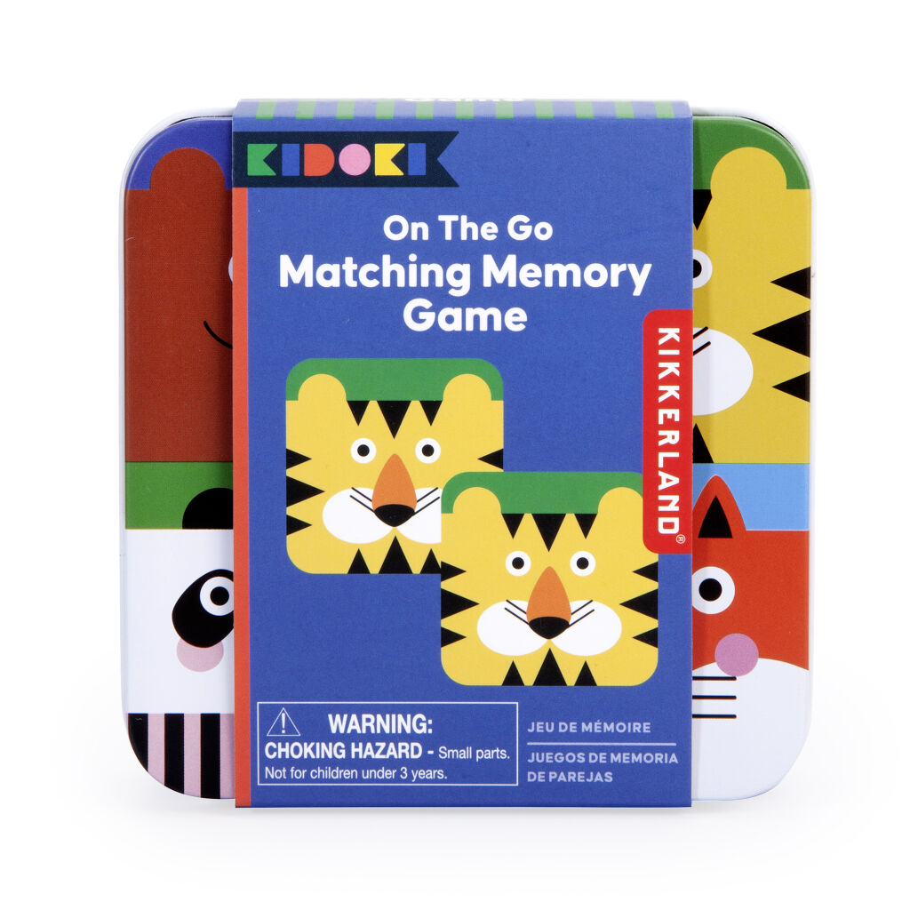 Kidoki On The Go Matching Memory Game