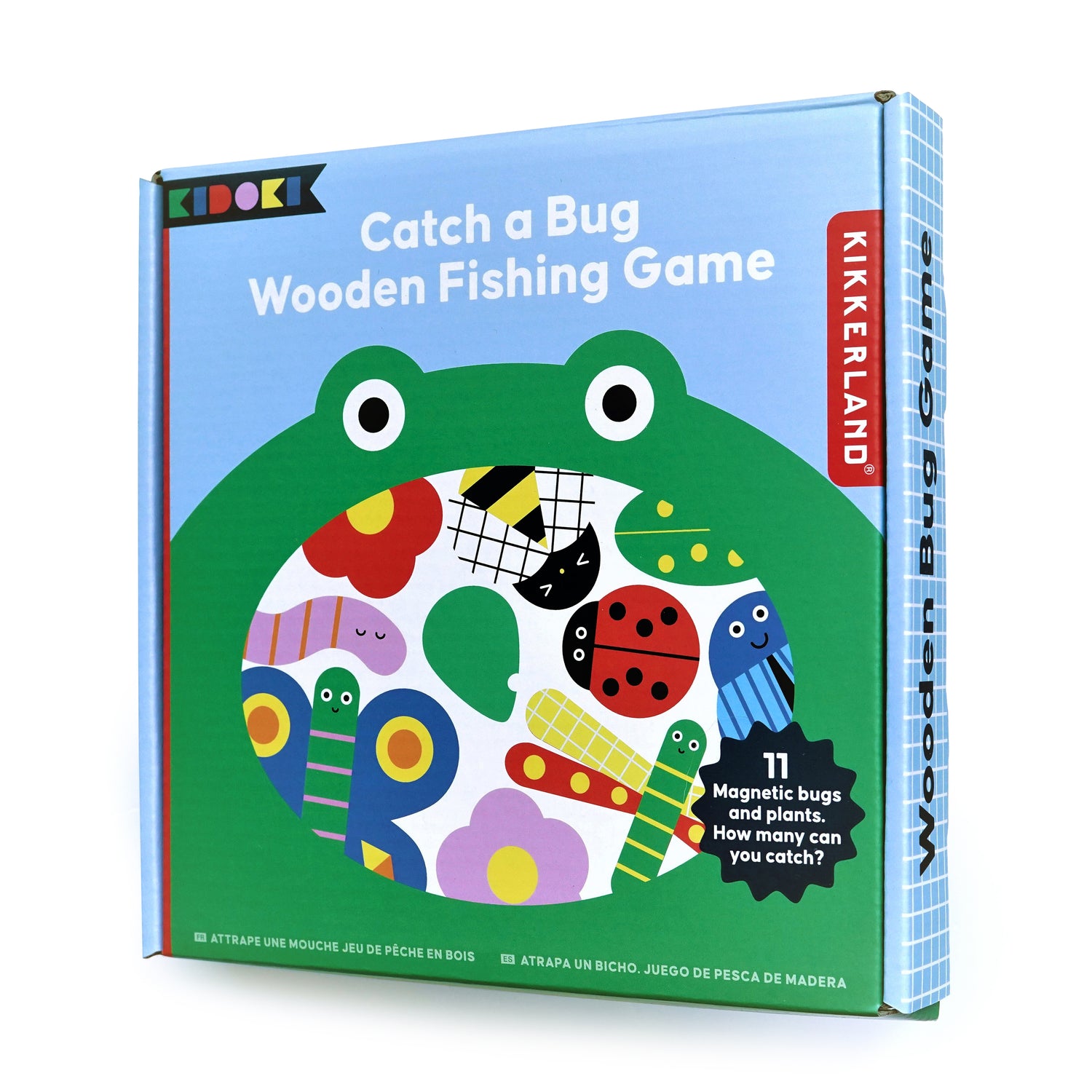 Kidoki Catch a Bug Wooden Fishing Game