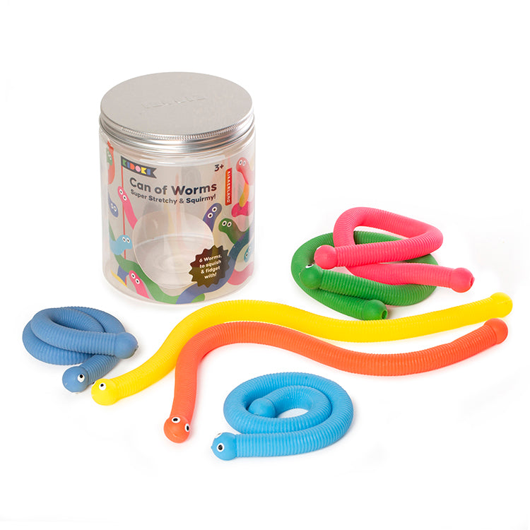 Kidoki Can of Worms – Kikkerland Design Inc