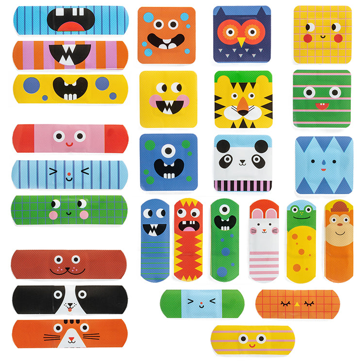 Kidoki Ouchy Friends Adhesive Bandages – Kikkerland Design Inc
