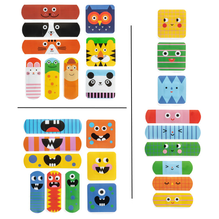 Kidoki Ouchy Friends Adhesive Bandages – Kikkerland Design Inc