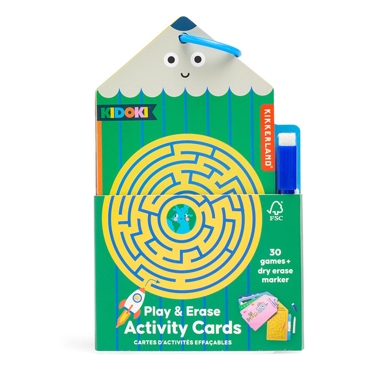 Kidoki Play & Erase Activity Cards
