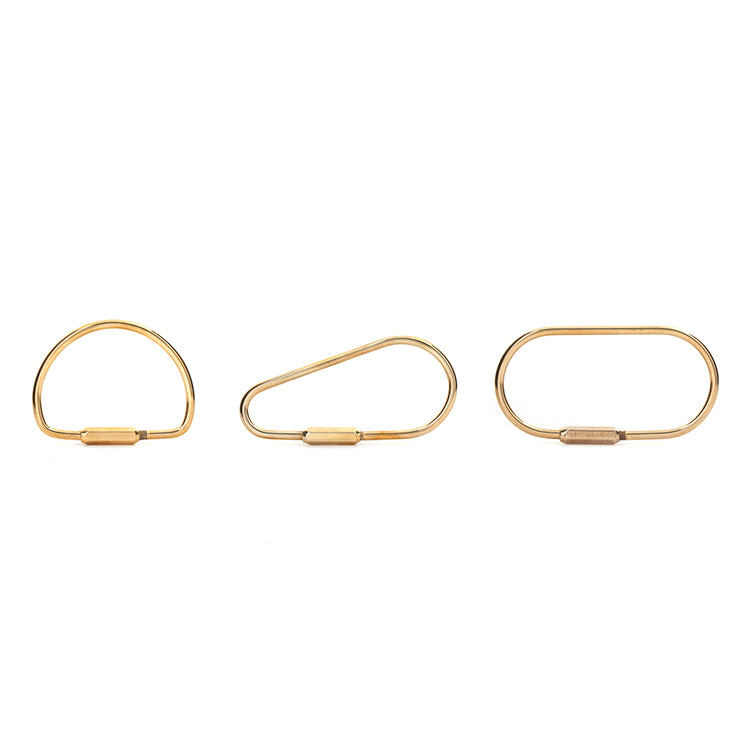 Brass Keyring – Kikkerland Design Inc