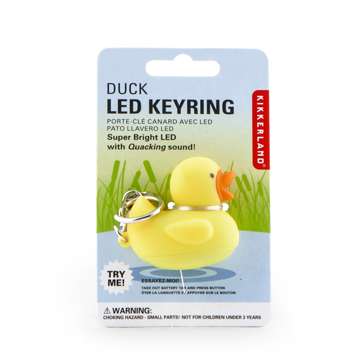 Duck Led Keychain Carded/CDU