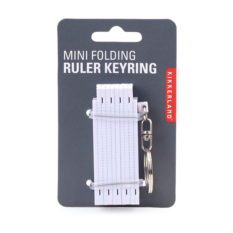 Mini Folding Ruler Keyring