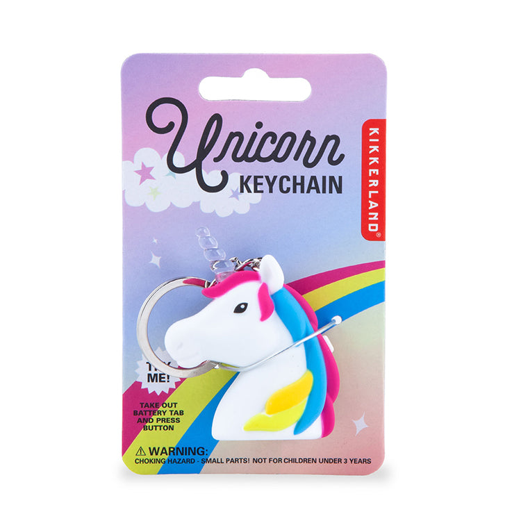 Unicorn LED keychain