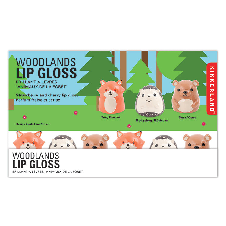 Lip Gloss Woodlands Assorted