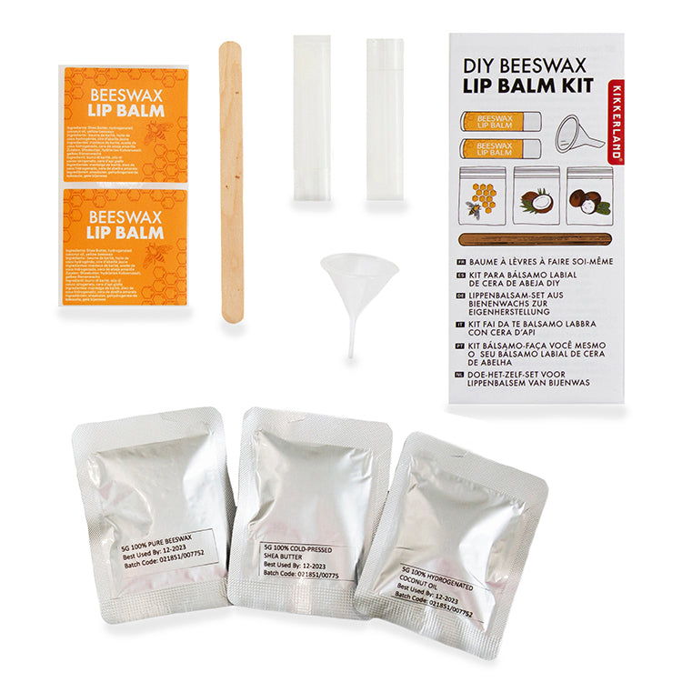 DIY Beeswax Lip Balm kit