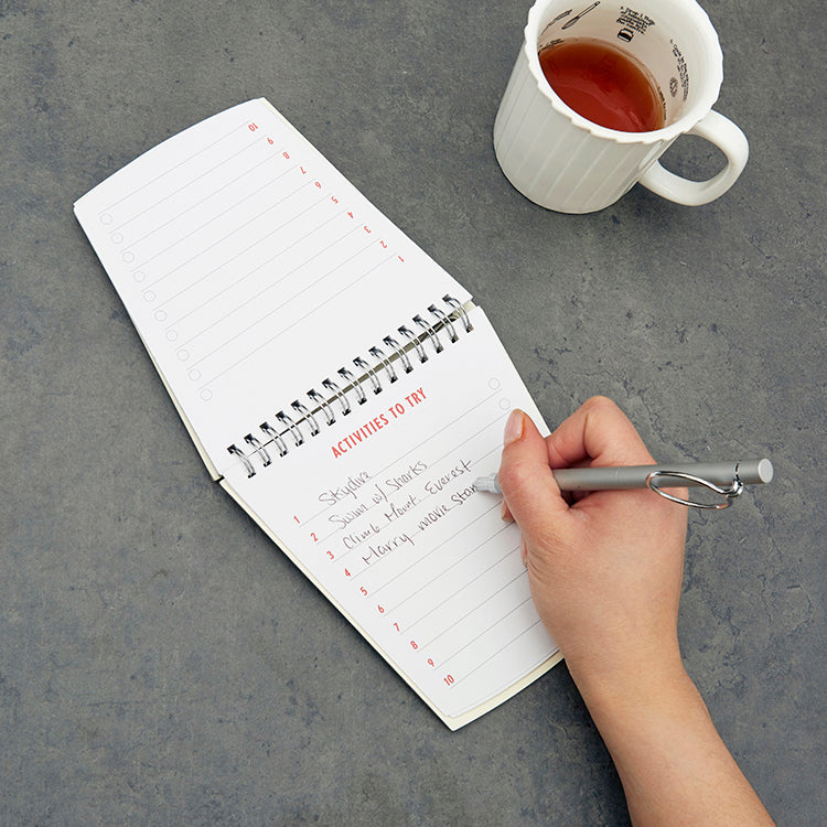 BUCKET LIST NOTEPAD