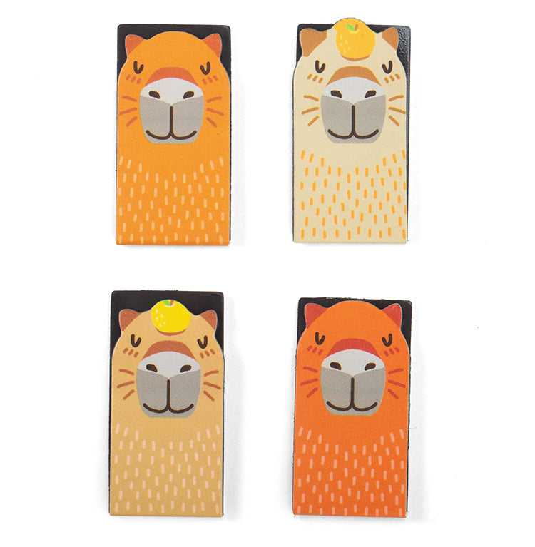 Capybara Magnetic Bookmarks – Kikkerland Design Inc