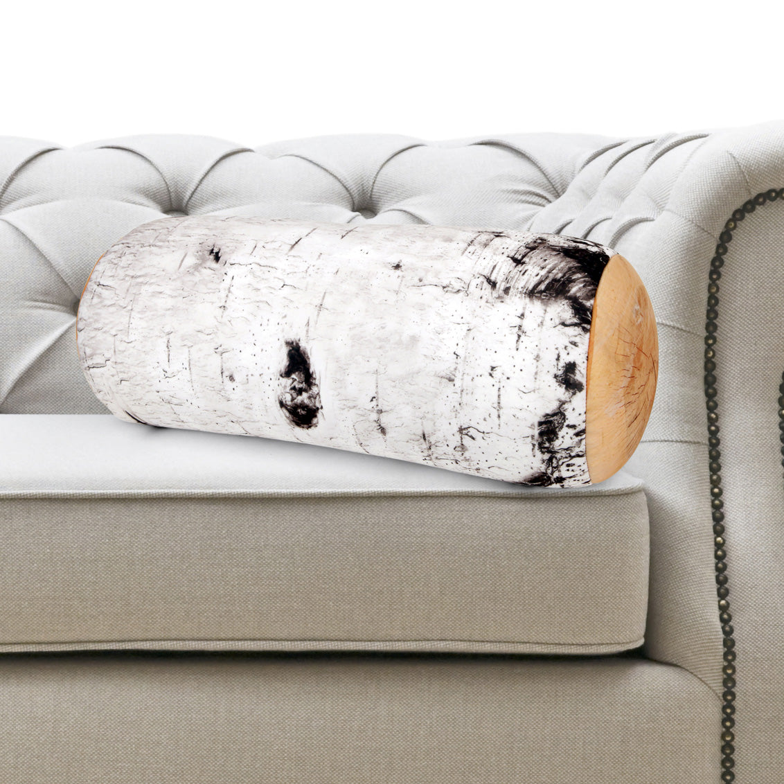 Log Head Rest + Birch