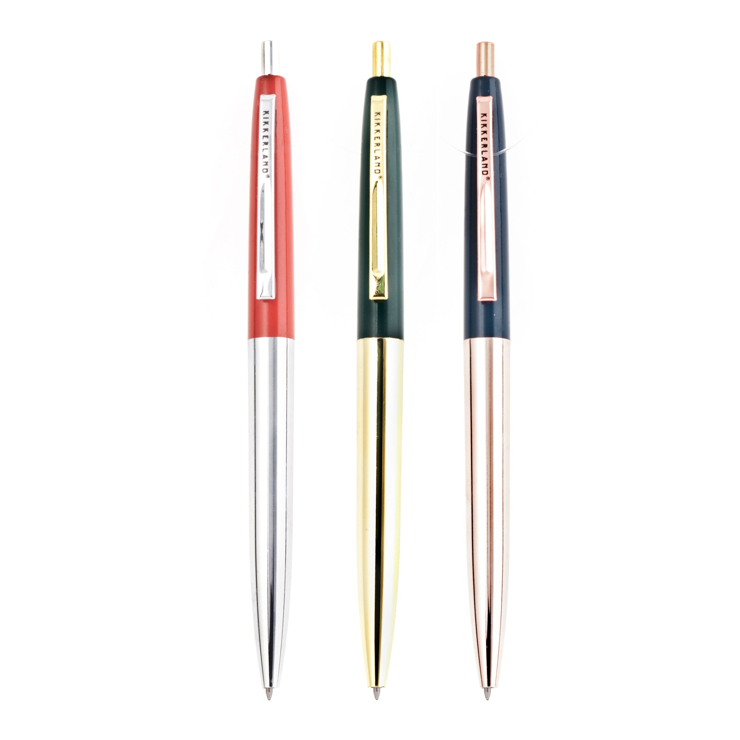 Metal Retro Pens – Kikkerland Design Inc