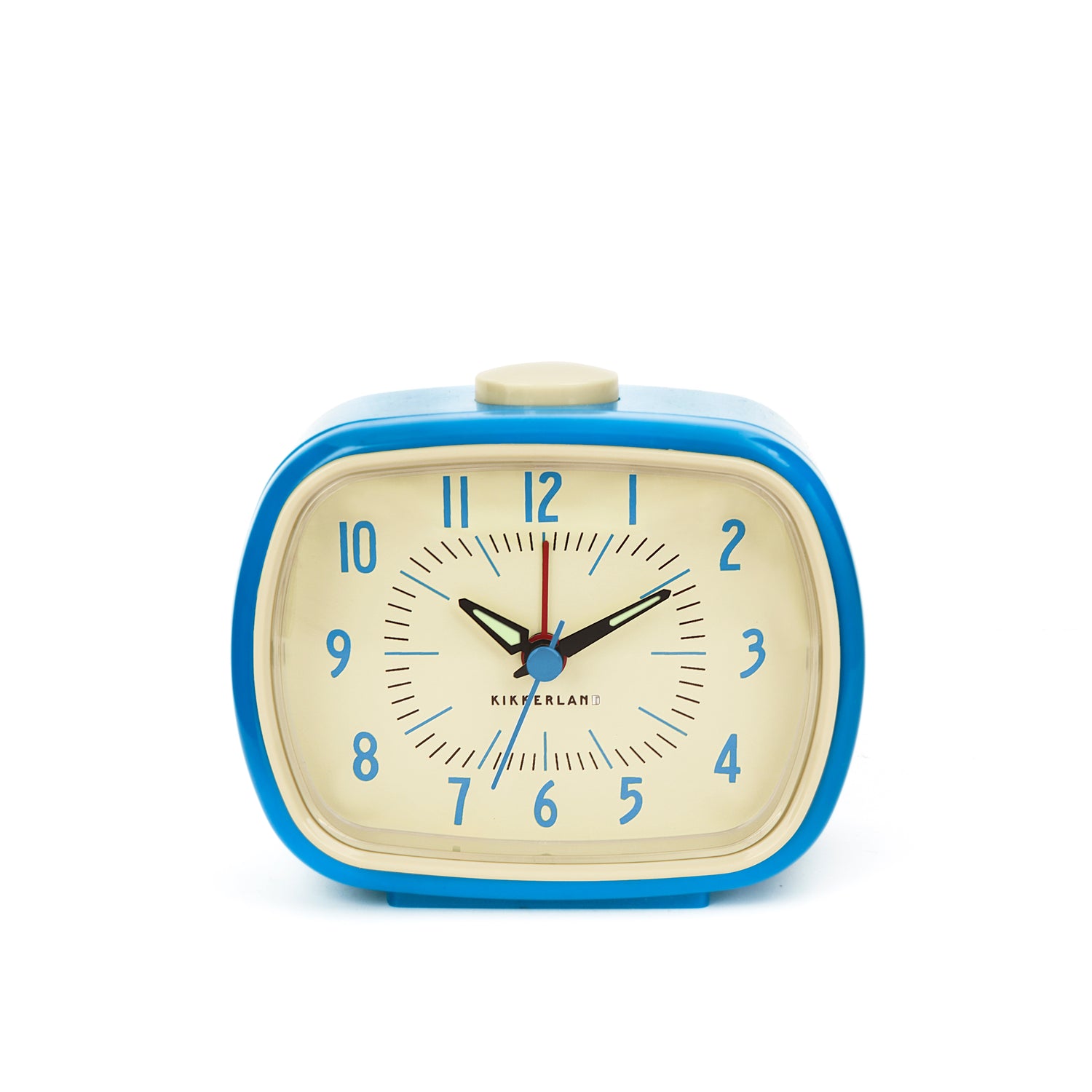 Blue Retro Alarm Clock