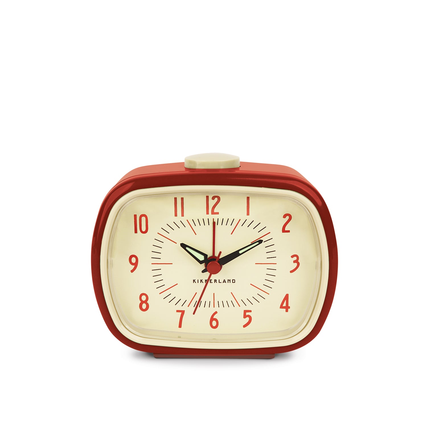 Red Retro Alarm Clock