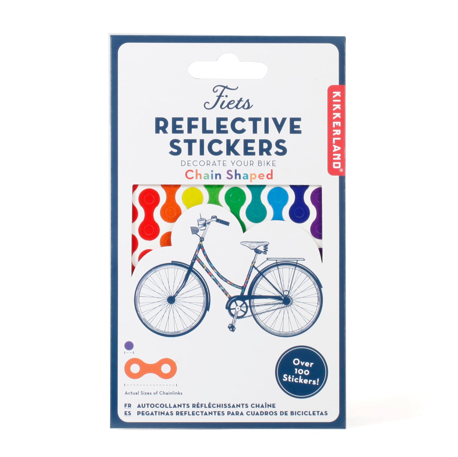 Fiets Rainbow Chain Reflective Bike Stickers