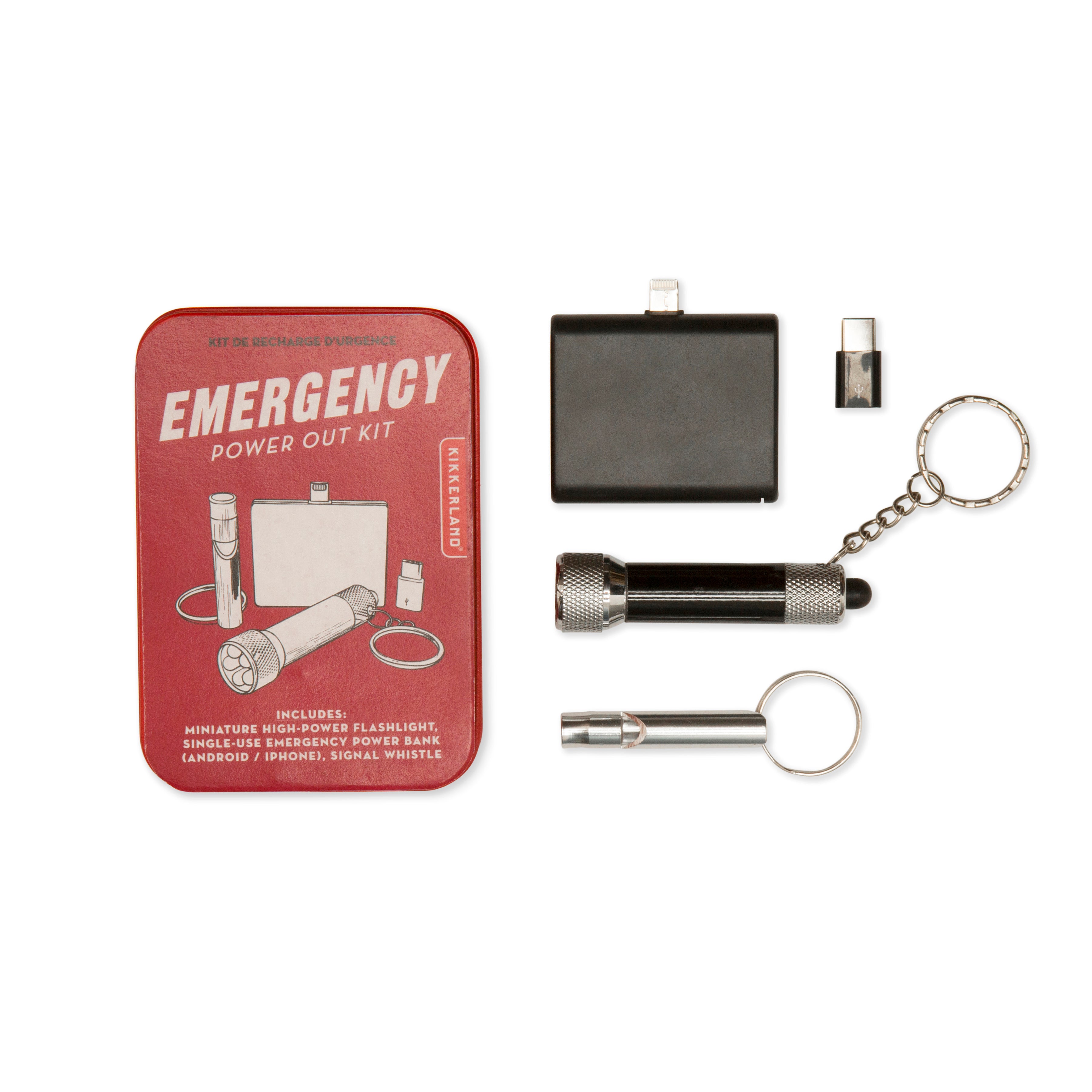 Emergency Power Out Kit – Kikkerland Design Inc