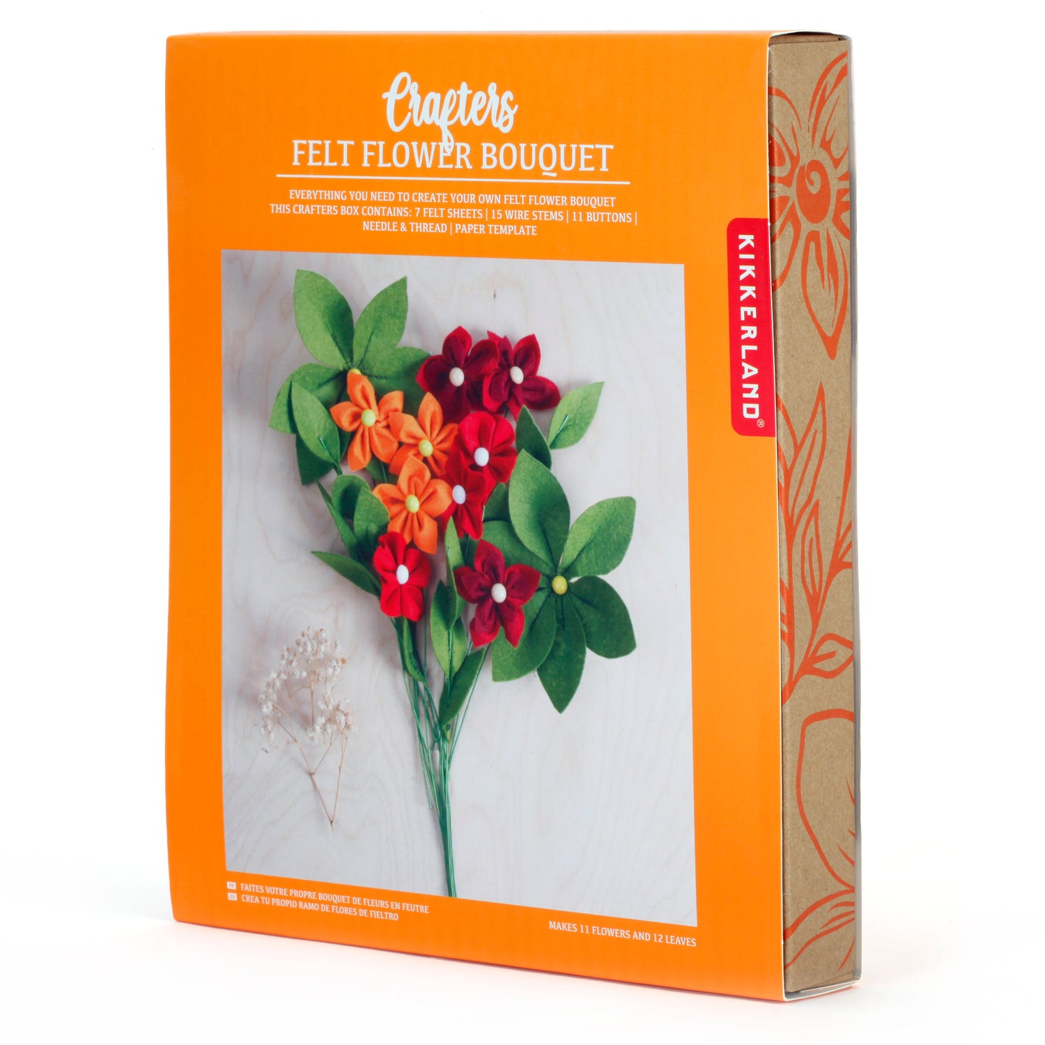 Bouquet de fleurs en feutre DIY Crafter's