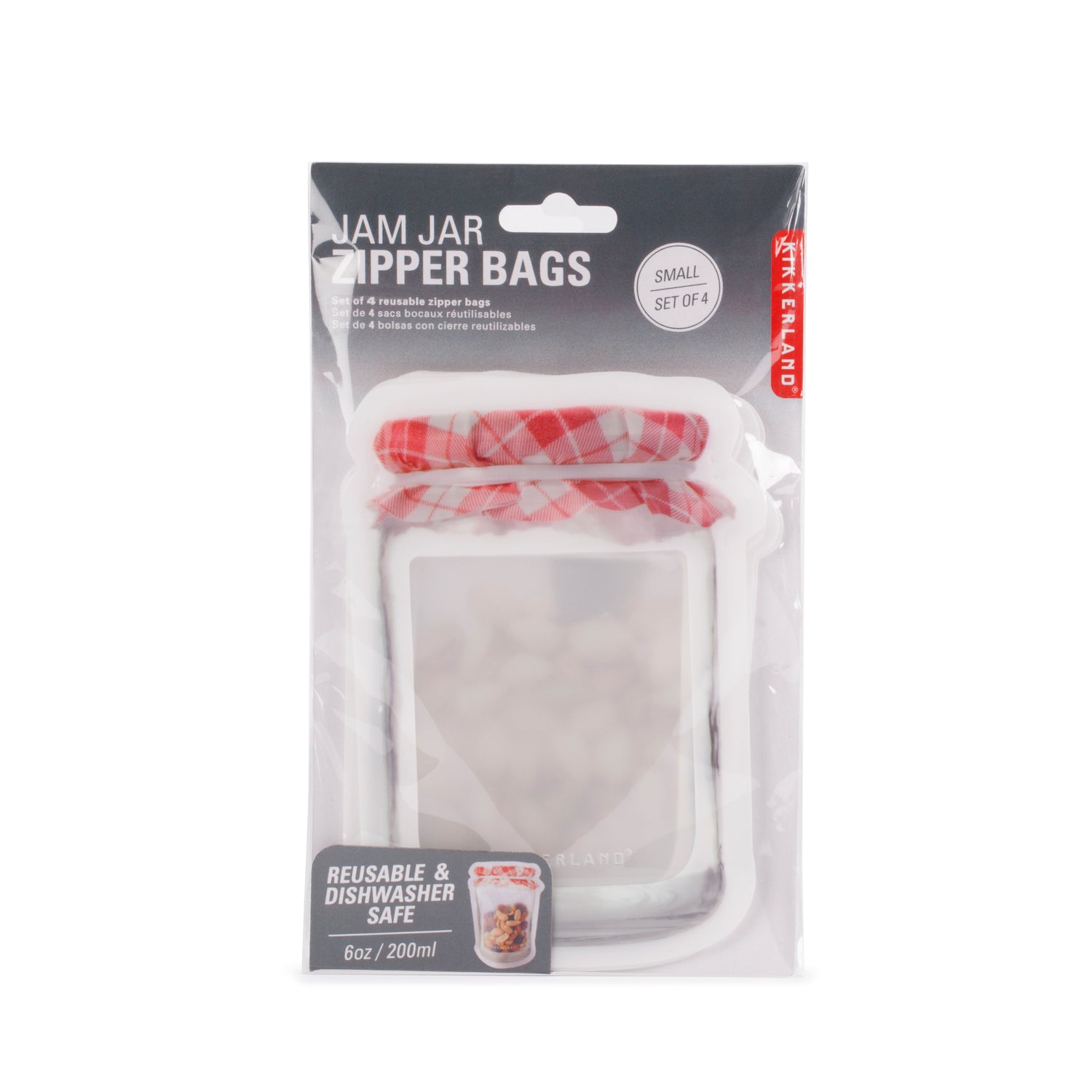 Jam Jar Zipper Bag Small