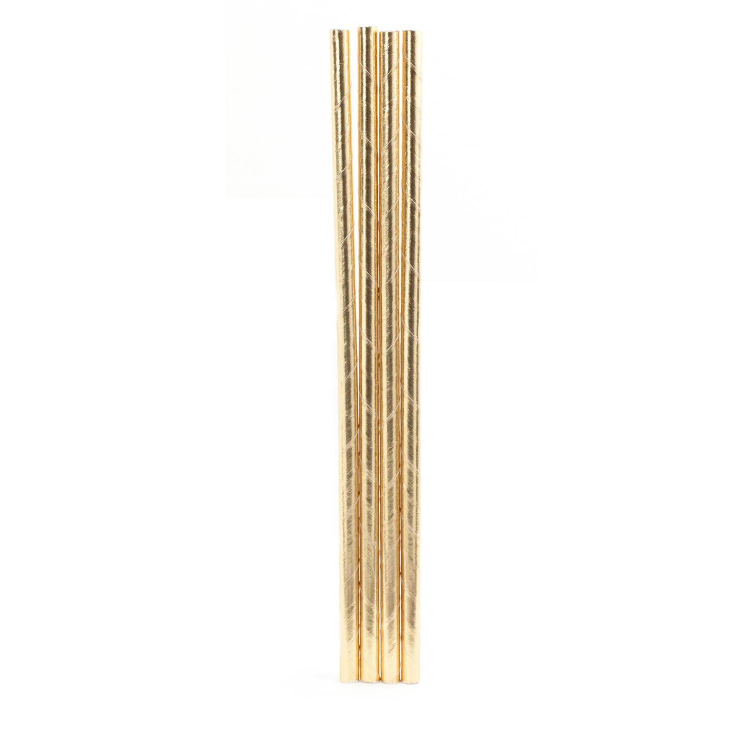 Gold Paper Straws