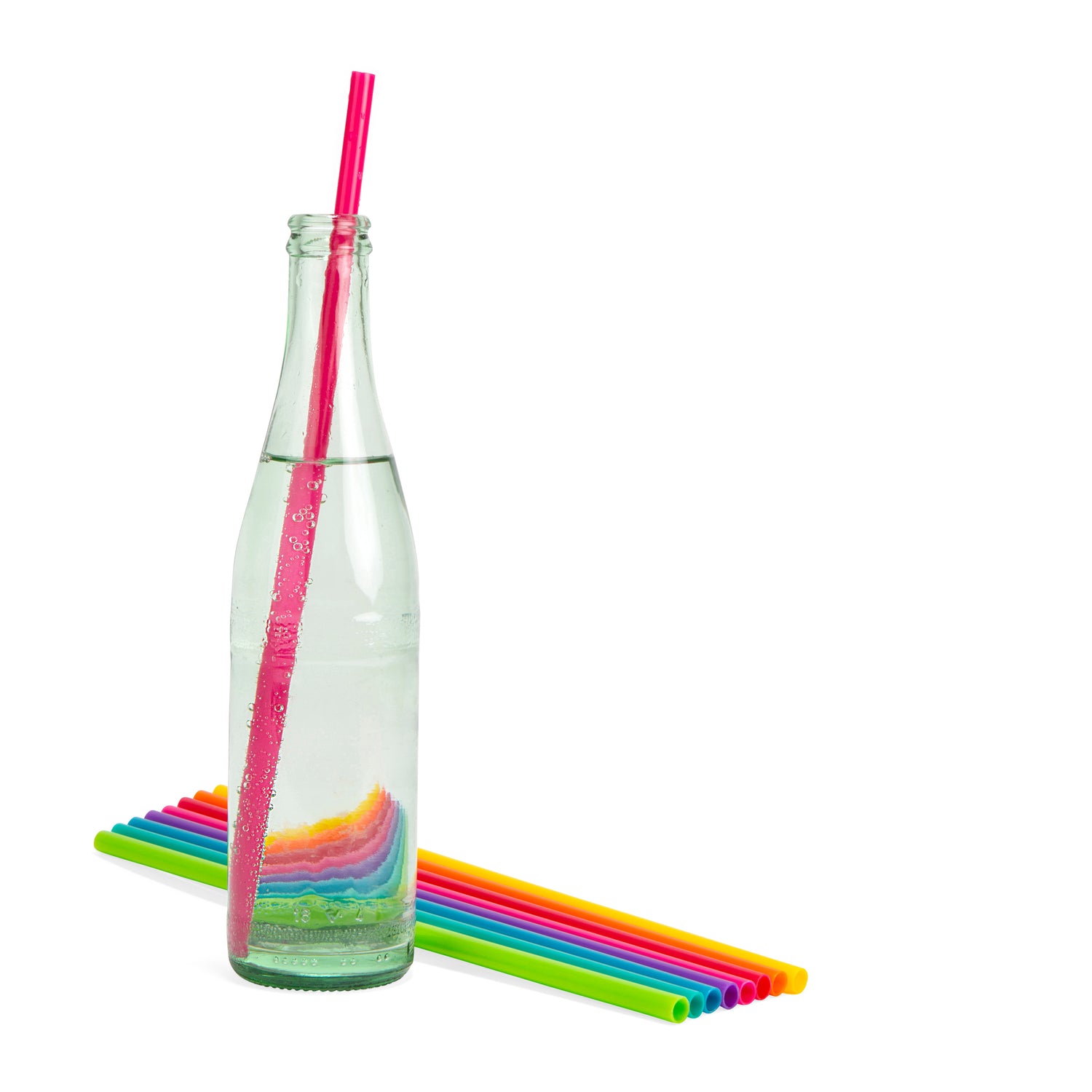 11” Bright Color Reusable Straws
