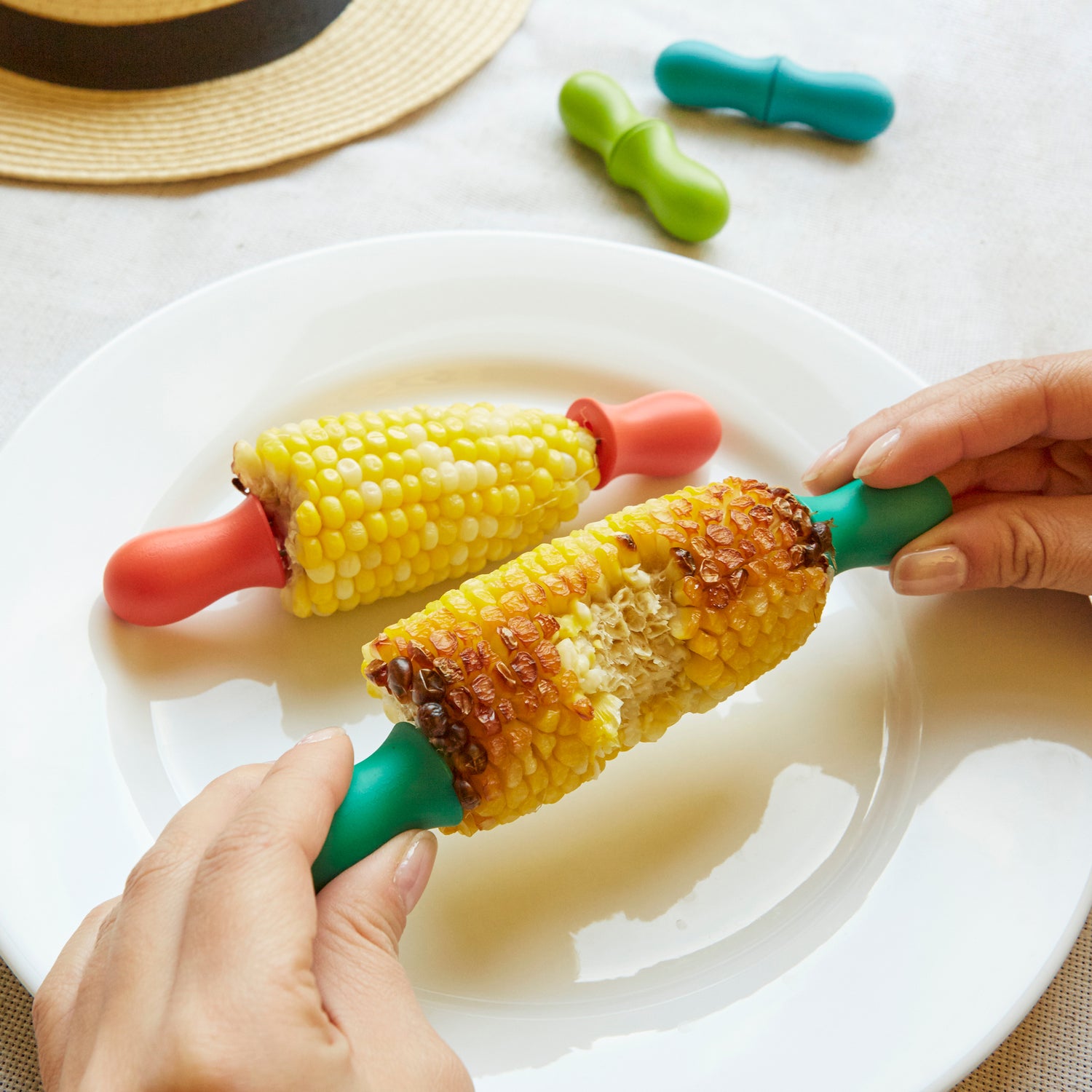 Rainbow Corn Holders