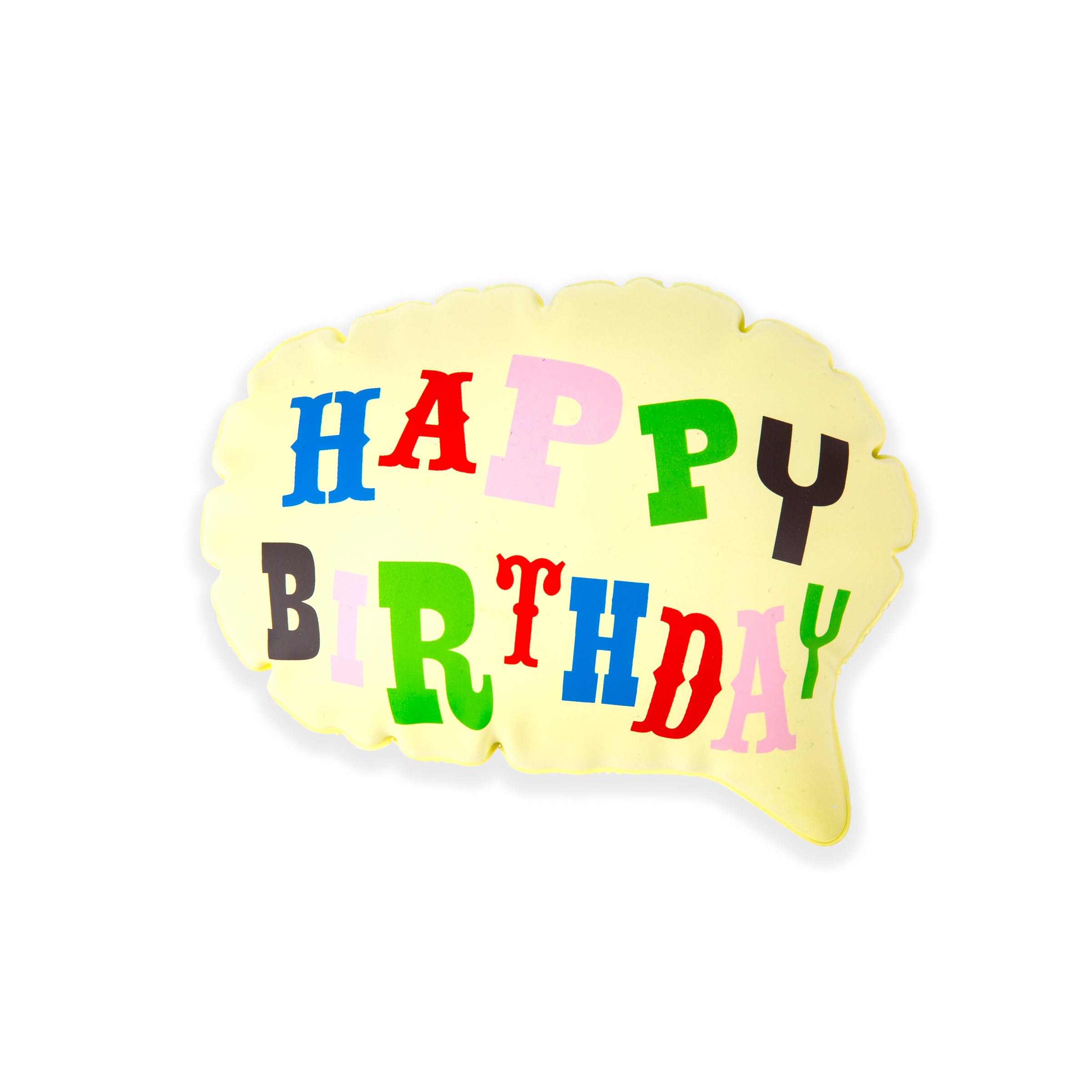 Mini-Ballon Air Fill - Cornet de Glace - Happy Birthday