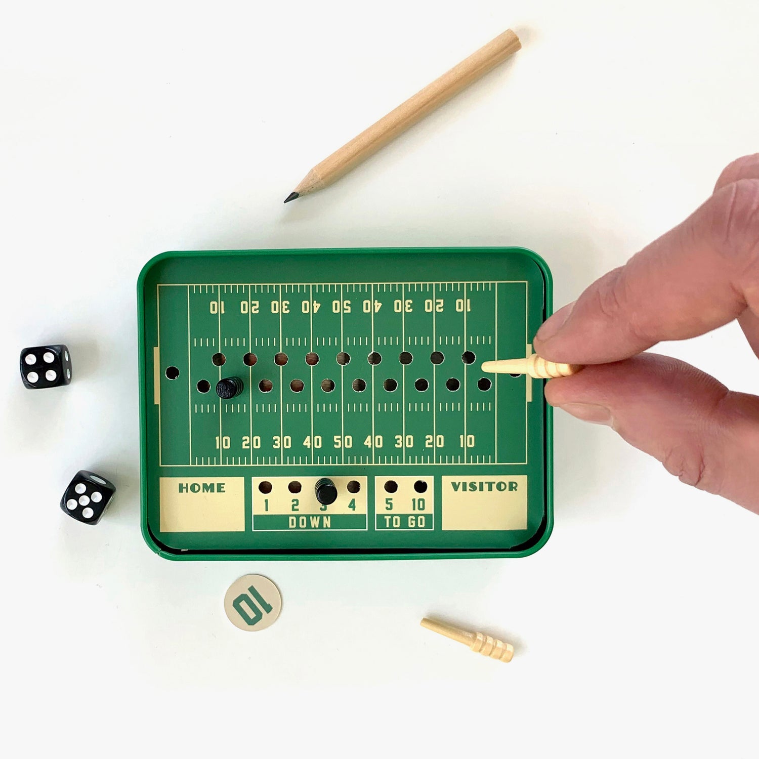 Voetbal in een blikje